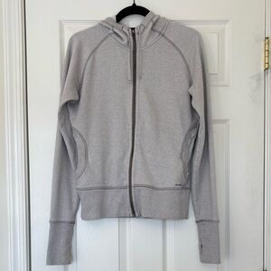 Patagonia Cloud Stack Full Zip Hoodie Jacket with Thumb Holes